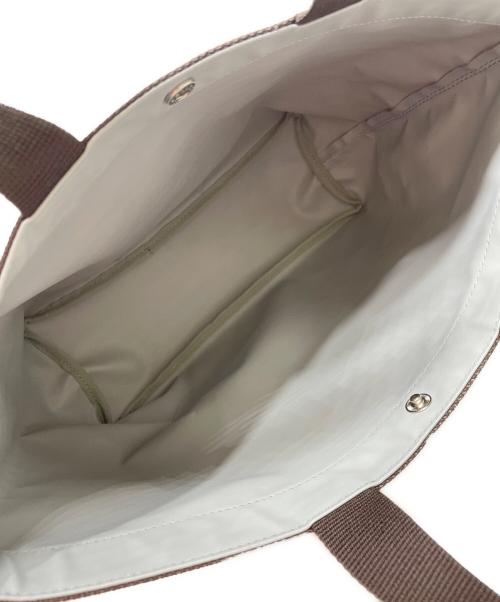 Herve Chapelier（エルベシャプリエ）Herve Chapelier (エルベシャプリエ) コーデュラスクエアトートB5サイズ（M） ピンクの古着・服飾アイテム