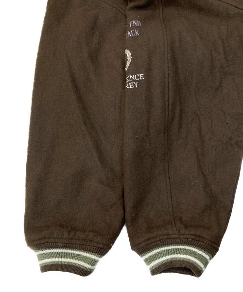 PERSON'S（パーソンズ）PERSON'S (パーソンズ) スタジャン ブラウン サイズ:サイズ表記無しの古着・服飾アイテム