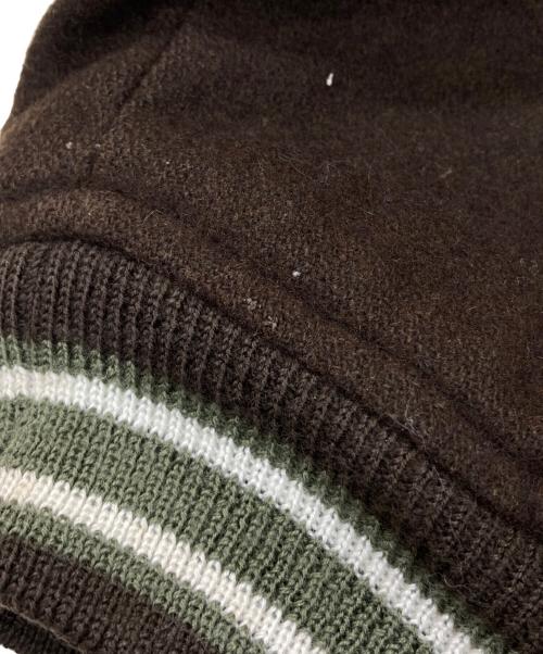 PERSON'S（パーソンズ）PERSON'S (パーソンズ) スタジャン ブラウン サイズ:サイズ表記無しの古着・服飾アイテム