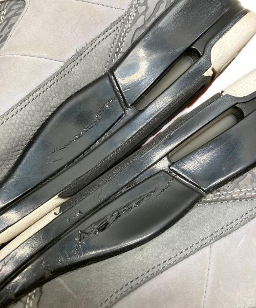 NIKE（ナイキ）NIKE (ナイキ) JORDAN 3 RETRO グレー サイズ:28.5の古着・服飾アイテム