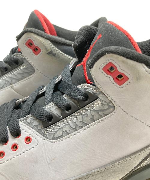 NIKE（ナイキ）NIKE (ナイキ) JORDAN 3 RETRO グレー サイズ:28.5の古着・服飾アイテム