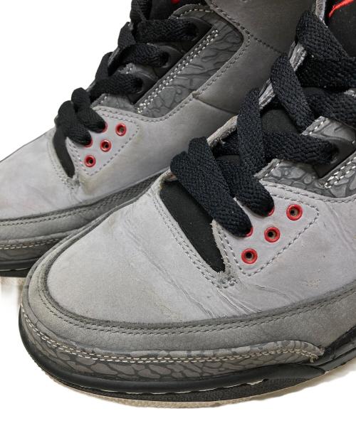 NIKE（ナイキ）NIKE (ナイキ) JORDAN 3 RETRO グレー サイズ:28.5の古着・服飾アイテム