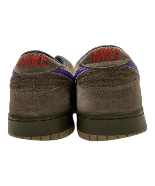 NIKE（ナイキ）NIKE (ナイキ) DUNK LOW CL パープル×ブラウン サイズ:28の古着・服飾アイテム