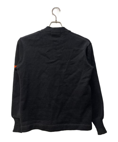 Lamb Knit（ラムニット）Lamb Knit (ラムニット) ヴィンテージニットカーディガン ブラック サイズ:不明の古着・服飾アイテム