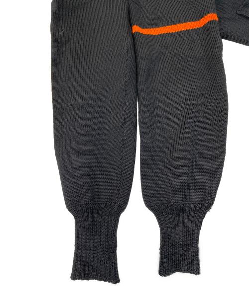 Lamb Knit（ラムニット）Lamb Knit (ラムニット) ヴィンテージニットカーディガン ブラック サイズ:不明の古着・服飾アイテム