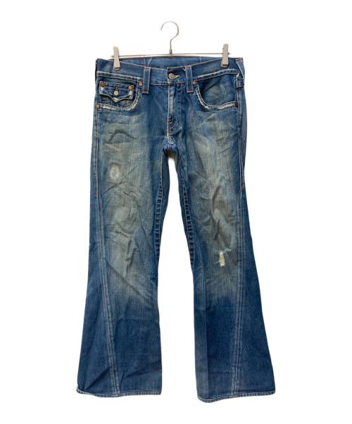TRUE RELIGION（トゥルー レリジョン）TRUE RELIGION (トゥルー レリジョン) 803 フレアデニム インディゴ サイズ:W31の古着・服飾アイテム