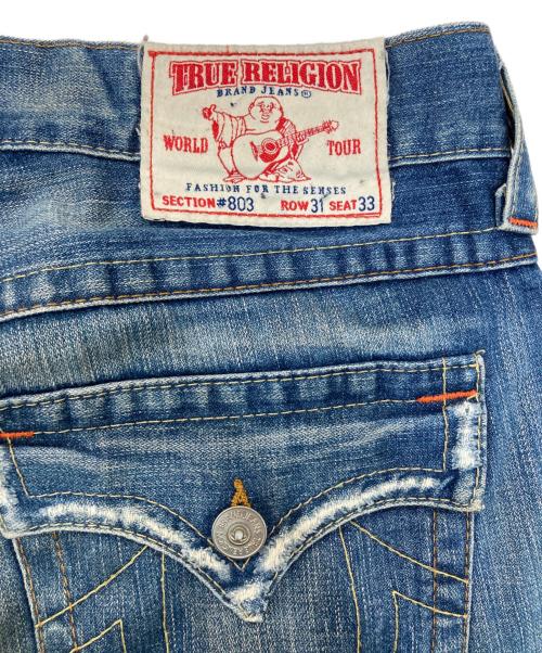 TRUE RELIGION（トゥルー レリジョン）TRUE RELIGION (トゥルー レリジョン) 803 フレアデニム インディゴ サイズ:W31の古着・服飾アイテム