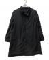 ARMANI COLLEZIONI（アルマーニ コレツィオーニ）の古着「ジップアップスタンドカラーコート」｜ブラック
