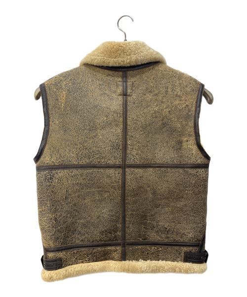 US ARMY（ユーエスアーミー）US ARMY (ユーエスアーミー) B-3タイプベスト ブラウン サイズ:Mの古着・服飾アイテム