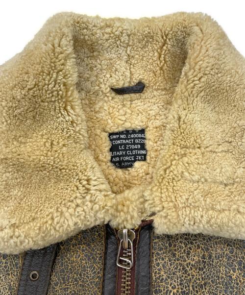 US ARMY（ユーエスアーミー）US ARMY (ユーエスアーミー) B-3タイプベスト ブラウン サイズ:Mの古着・服飾アイテム