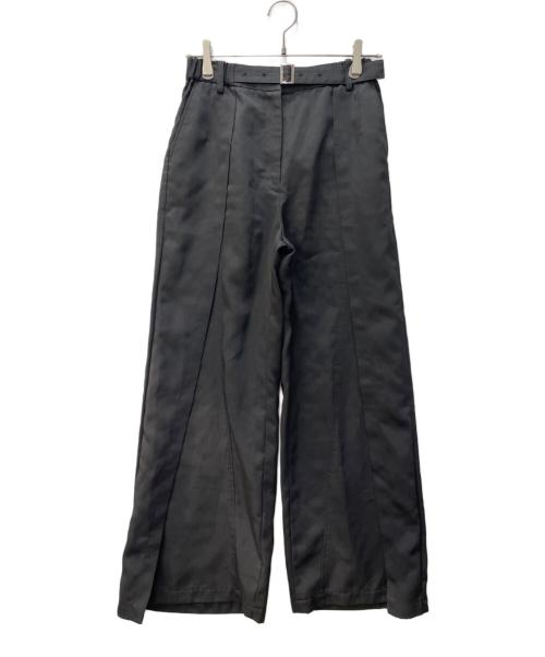 UNITED TOKYO（ユナイテッドトーキョー）UNITED TOKYO (ユナイテッドトーキョー) スライクルアウトラインパンツ ブラック サイズ:2の古着・服飾アイテム