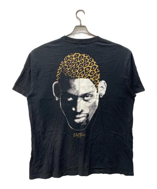 a elegantes sapeur（エレガンティス サプール）a elegantes sapeur (エレガンティス サプール) ロッドマンTee ブラック サイズ:XXLの古着・服飾アイテム