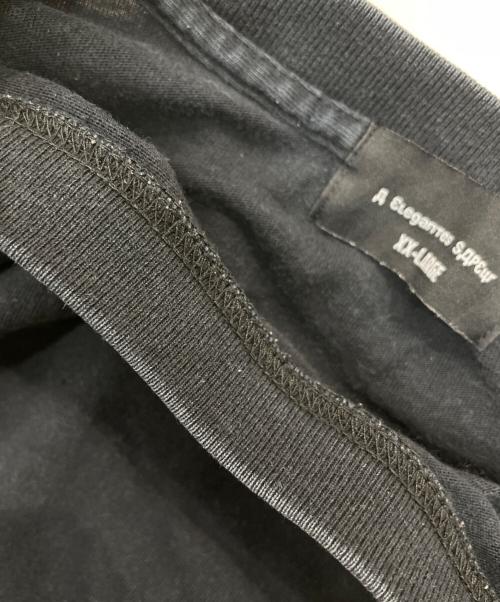 a elegantes sapeur（エレガンティス サプール）a elegantes sapeur (エレガンティス サプール) ロッドマンTee ブラック サイズ:XXLの古着・服飾アイテム