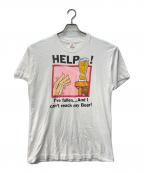 FRUIT OF THE LOOMフルーツオブザルーム）の古着「半袖カットソー」｜ホワイト