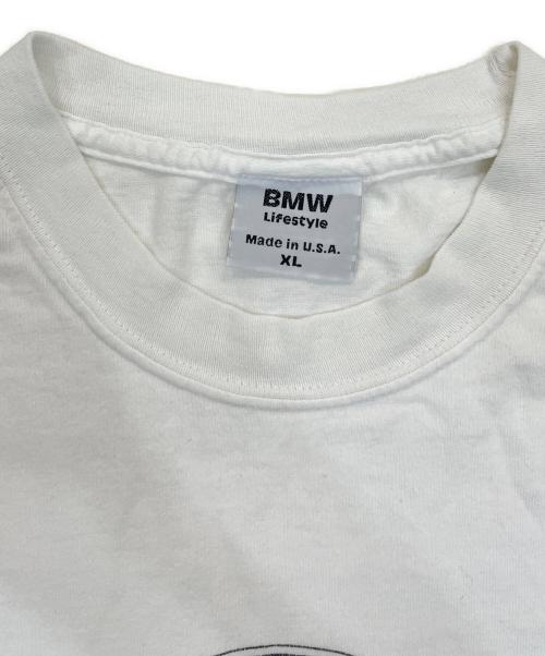BMW（ビーエムダブリュー）BMW (ビーエムダブリュー) 半袖カットソー ホワイト サイズ:XLの古着・服飾アイテム