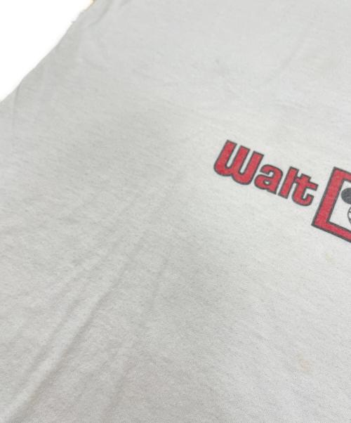 DISNEY（ディズニー）Disney (ディズニー) リンガーTシャツ ホワイト サイズ:Lの古着・服飾アイテム