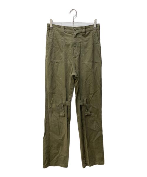 Hysteric Glamour（ヒステリックグラマー）Hysteric Glamour (ヒステリックグラマー) ボンテージパンツ カーキ サイズ:Mの古着・服飾アイテム