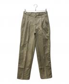 L.L.Beanエルエルビーン）の古着「タックパンツ」｜ベージュ