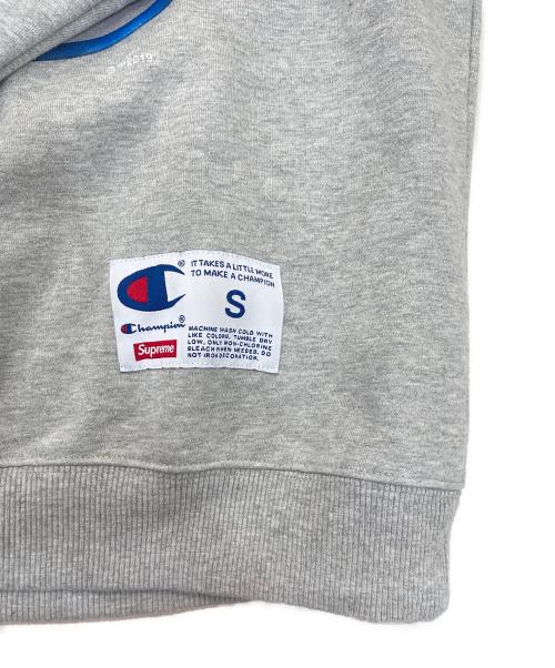 Champion（チャンピオン）Champion (チャンピオン) Supreme スウェット グレー サイズ:Sの古着・服飾アイテム