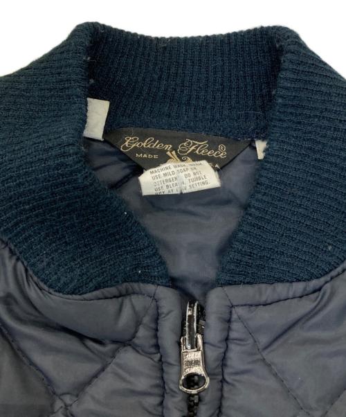 GOLDEN FLEECE（ゴールデン フリース）GOLDEN FLEECE (ゴールデン フリース) キルティングブルゾン ネイビー サイズ:46の古着・服飾アイテム
