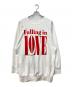 JACKSON MATISSE（ジャクソンマティス）の古着「FALLING IN LOVE SWEAT」｜ホワイト