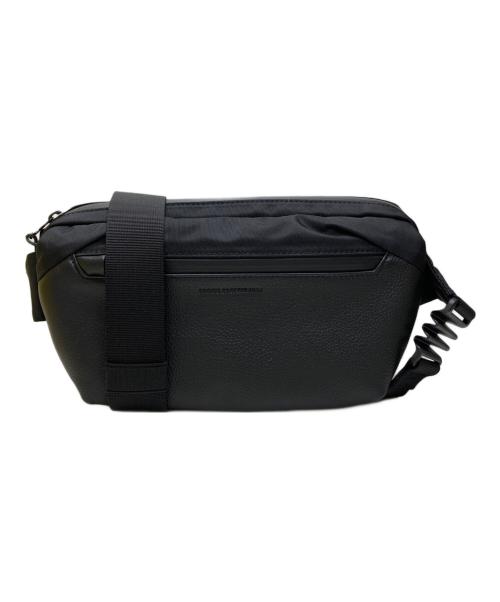 BROSKI and SUPPLY（ブロスキーアンドサプライ）BROSKI and SUPPLY (ブロスキーアンドサプライ) ボディーバッグ ブラックの古着・服飾アイテム