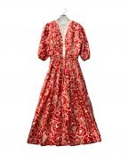 Crucianiクルチアーニ）の古着「シルクワンピース」｜レッド