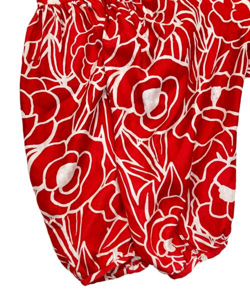 Cruciani（クルチアーニ）Cruciani (クルチアーニ) シルクワンピース レッド サイズ:38の古着・服飾アイテム