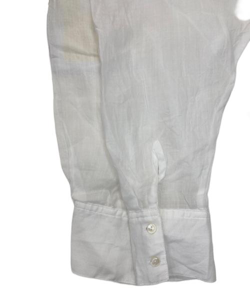 SLOBE IENA（スローブ イエナ）SLOBE IENA (スローブ イエナ) ラミーギャザーシャツ ホワイト サイズ:Freeの古着・服飾アイテム