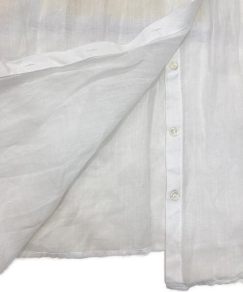 SLOBE IENA（スローブ イエナ）SLOBE IENA (スローブ イエナ) ラミーギャザーシャツ ホワイト サイズ:Freeの古着・服飾アイテム