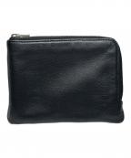 NIHON SWEDEN二ホンスエ―デン）の古着「ENVELOPE WALLET COMPACT/SOFT」｜ブラック
