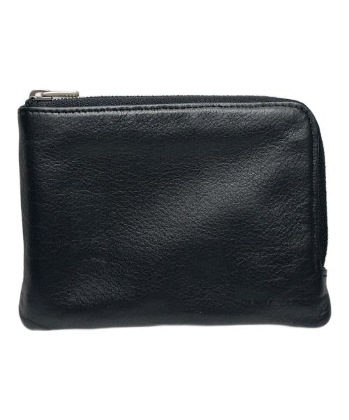 NIHON SWEDEN（二ホンスエ―デン）NIHON SWEDEN (二ホンスエ―デン) ENVELOPE WALLET COMPACT/SOFT ブラックの古着・服飾アイテム