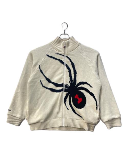 SUPREME（シュプリーム）Supreme (シュプリーム) SPYDER (スパイダー) ニットジャケット ホワイト サイズ:XLの古着・服飾アイテム