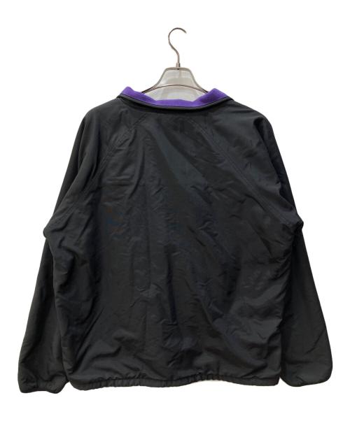 FREAK'S STORE（フリークスストア）FREAK'S STORE (フリークストア) SUNIAKADANSHI (スニアカダンシ) リバーシブルフリースジャケット ブラック×パープル サイズ:Lの古着・服飾アイテム