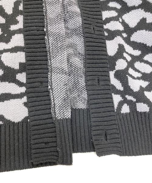 JORDAN（ジョーダン）JORDAN (ジョーダン) ニットカーディガン ブラック サイズ:Lの古着・服飾アイテム