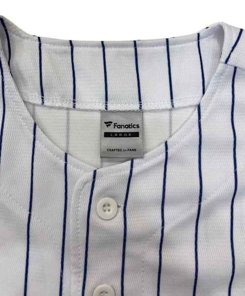 Fanatics（ファナティクス）Fanatics (ファナティクス) ベースボールシャツ ホワイト サイズ:Lの古着・服飾アイテム