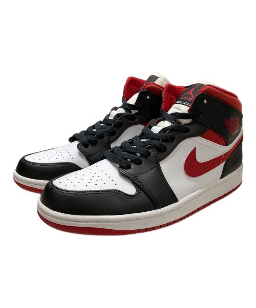 NIKE（ナイキ）NIKE (ナイキ) AIR JORDAN 1 MID ホワイト×ブラック サイズ:26.5の古着・服飾アイテム