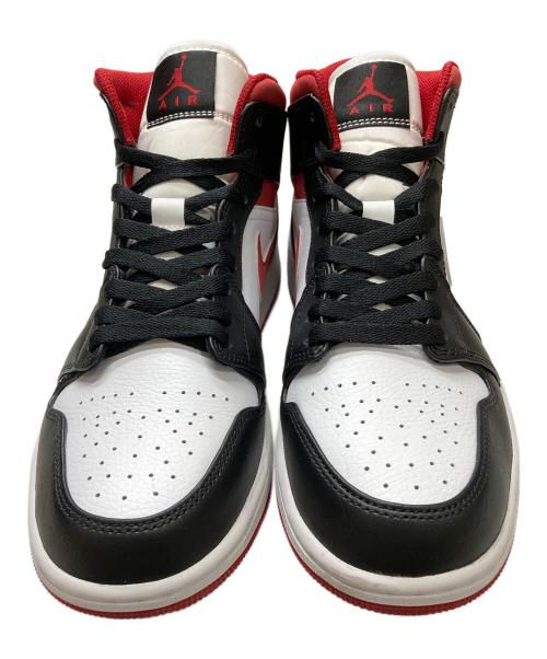 NIKE（ナイキ）NIKE (ナイキ) AIR JORDAN 1 MID ホワイト×ブラック サイズ:26.5の古着・服飾アイテム