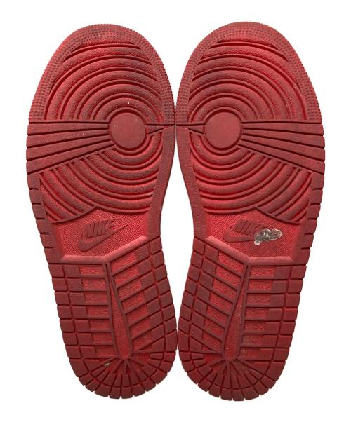 NIKE（ナイキ）NIKE (ナイキ) AIR JORDAN 1 MID ホワイト×ブラック サイズ:26.5の古着・服飾アイテム