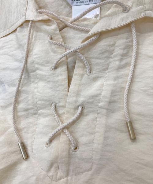 MaxMara（マックスマーラ）MaxMara (マックスマーラ) ブラウス ベージュ サイズ:	SIZE 44 未使用品の古着・服飾アイテム