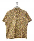 reyn spoonerレイン スプナー）の古着「プルオーバーアロハシャツ」｜ブラウン