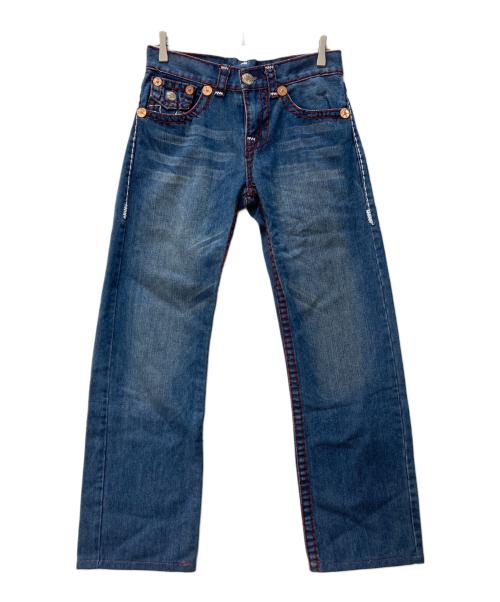 TRUE RELIGION（トゥルー レリジョン）TRUE RELIGION (トゥルー レリジョン) デニムパンツ インディゴ サイズ: 76cm (W30)の古着・服飾アイテム