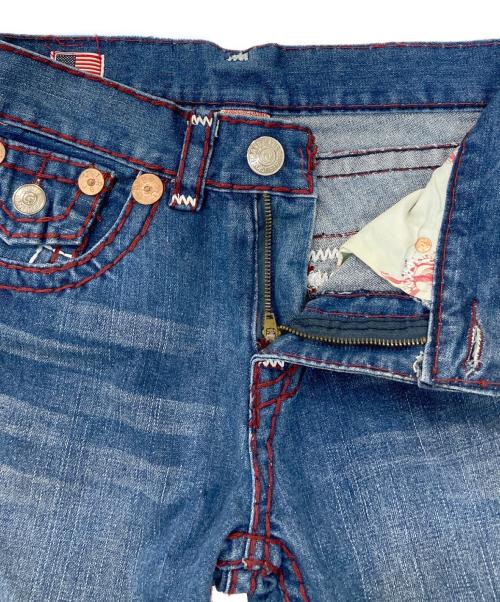 TRUE RELIGION（トゥルー レリジョン）TRUE RELIGION (トゥルー レリジョン) デニムパンツ インディゴ サイズ: 76cm (W30)の古着・服飾アイテム