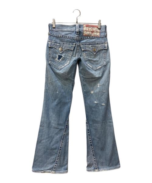 TRUE RELIGION（トゥルー レリジョン）TRUE RELIGION (トゥルー レリジョン) フレアデニム インディゴ サイズ: 71cm (W28)の古着・服飾アイテム