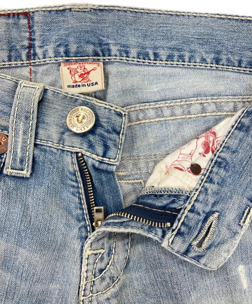 TRUE RELIGION（トゥルー レリジョン）TRUE RELIGION (トゥルー レリジョン) フレアデニム インディゴ サイズ: 71cm (W28)の古着・服飾アイテム