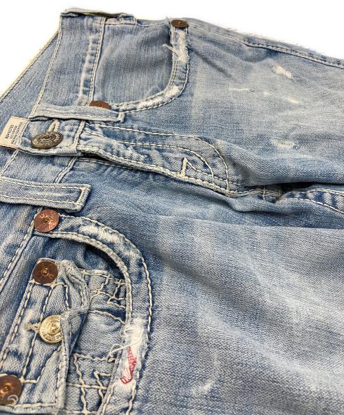 TRUE RELIGION（トゥルー レリジョン）TRUE RELIGION (トゥルー レリジョン) フレアデニム インディゴ サイズ: 71cm (W28)の古着・服飾アイテム