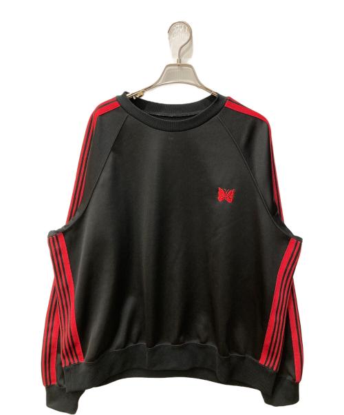 Needles（ニードルズ）Needles (ニードルズ) Track Crew Neck Shirt ブラック サイズ:Lの古着・服飾アイテム