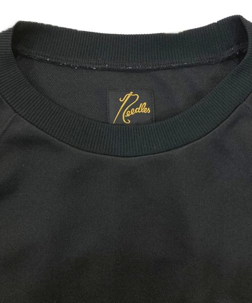 Needles（ニードルズ）Needles (ニードルズ) Track Crew Neck Shirt ブラック サイズ:Lの古着・服飾アイテム