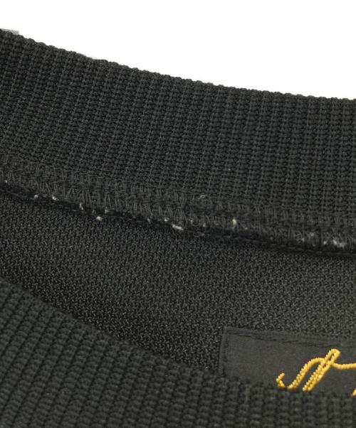 Needles（ニードルズ）Needles (ニードルズ) Track Crew Neck Shirt ブラック サイズ:Lの古着・服飾アイテム