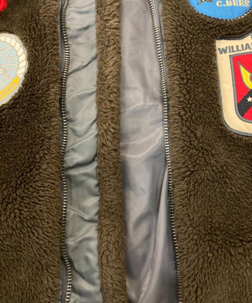 AVIREX（アヴィレックス）AVIREX (アヴィレックス) TOP GUN RETRO BOA B-3 フライトジャケット ブラウン サイズ:２ＸＬの古着・服飾アイテム